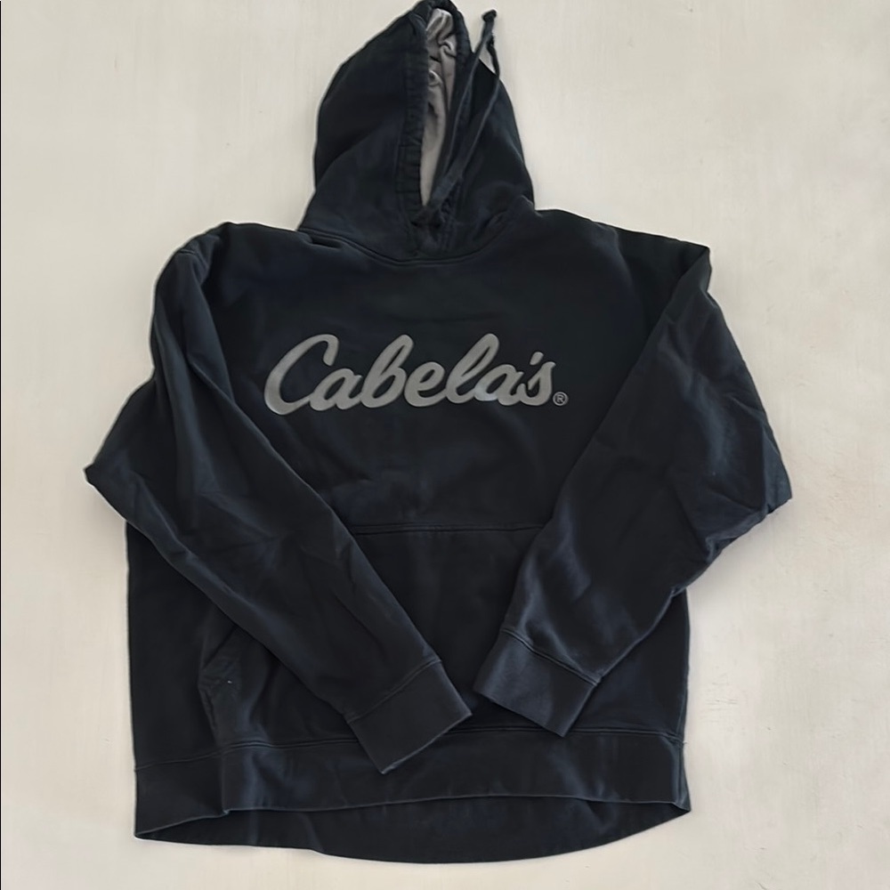 Cabela's Charcoal Gray Pullover Hoodie